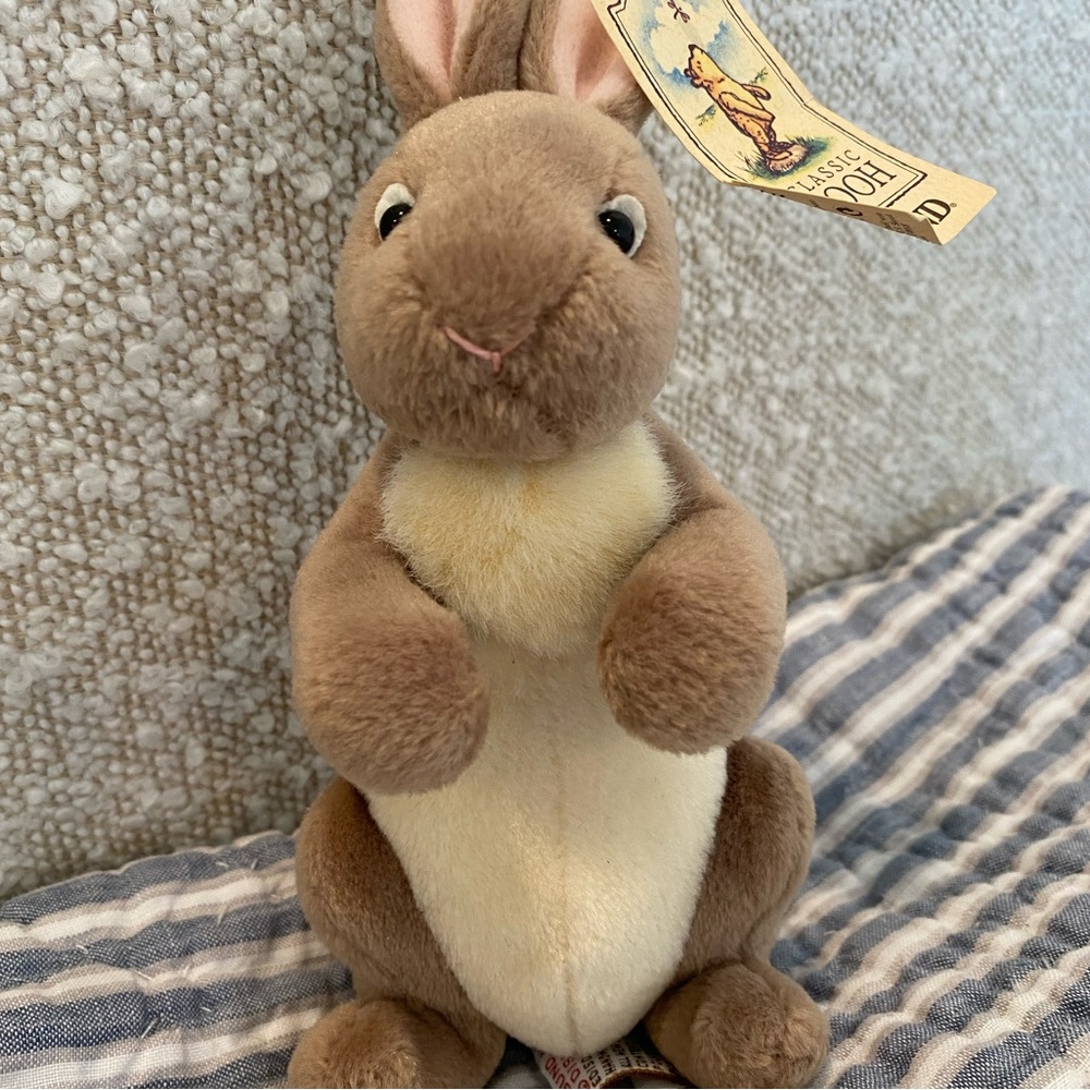 Vintage Pooh Bear Mini  Bunny
